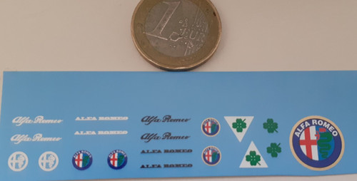 Decals décalcomanie alfa - decals,