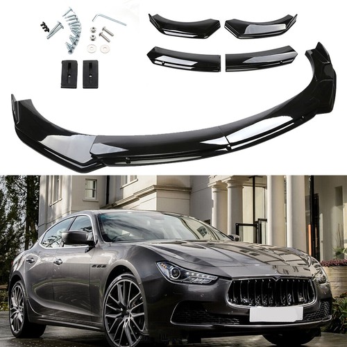 Glossy black front bumper chin - glossy,