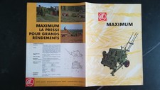 BROCHURE  presse Claas