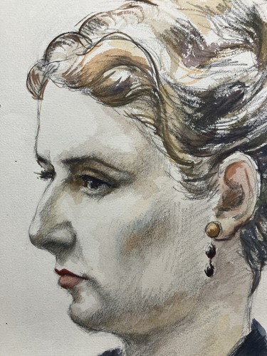 Aquarelle représentant une
