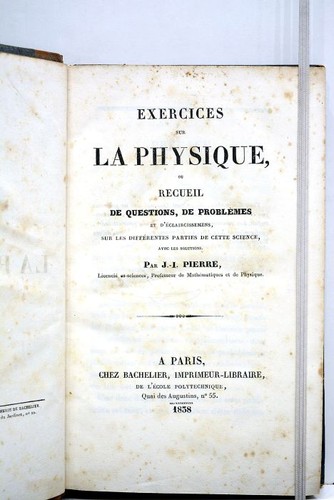Livre ancien pierre exercises - livre,