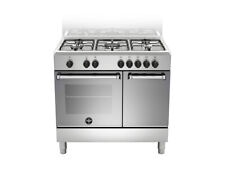 LA GERMANIA AMN9P5EXV Cuisine 90 CM Inox 5 Feux Four Électrique Porte Cylindre