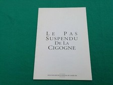 DOSSIER DE PRESSE LE PAS SUSPENDU DE LA CIGOGNE ANGELOPOULOS MOREAU MASTROIANNI