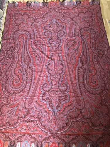 Châle cachemire paisley - cachemire,