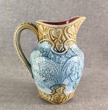 BEAU PICHET CÉRAMIQUE FAIENCE BARBOTINE ONNAING N° 639 TULE