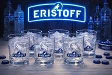 🐺 Lot de 6 Verres Eristoff