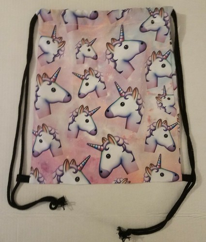 Unicorn print drawstring - print,