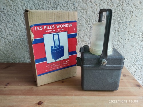 Lampe wonder cheminot type - wonder,