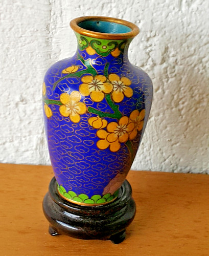 Joli petit vase cloisonné - joli,