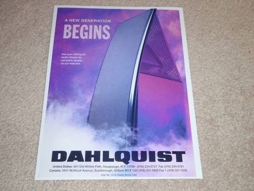 Dahlqist haut parleur - haut,