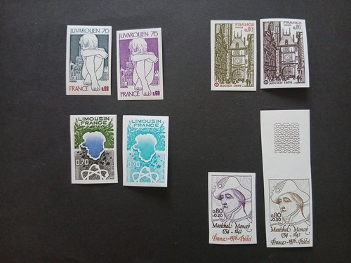 Timbres france variété non - timbres,