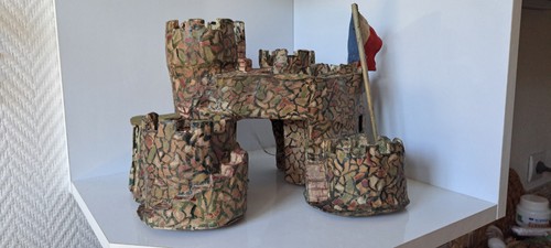 Fort militaire papier mache - militaire,