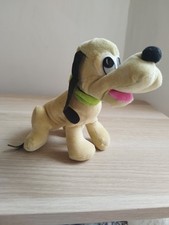 Doudou Peluche Disney Chien Pluto Cam Toys 1986 Hauteur 16cm