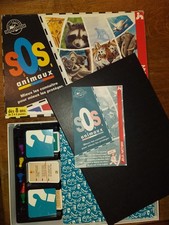 Jeu De Société: SOS ANIMAUX. Nathan. Complet