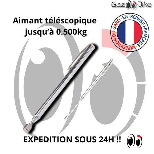 Aimant tige télescopique - aimant/tige,