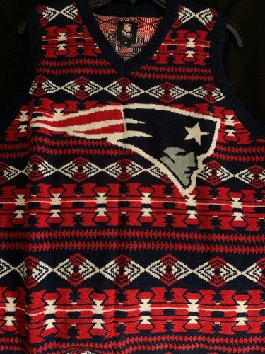 Patriots sweater vest