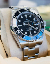Rolex Submariner Date 116610LN Acier Huître Bande Noir Céramique Chaton Montre