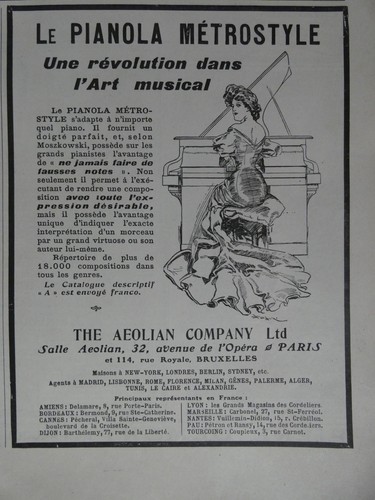 Publicité presse 1907 - publicitÉ,
