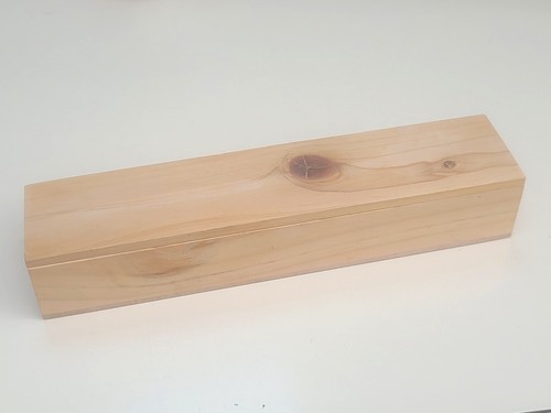 Boite plumier bois - bois,, à