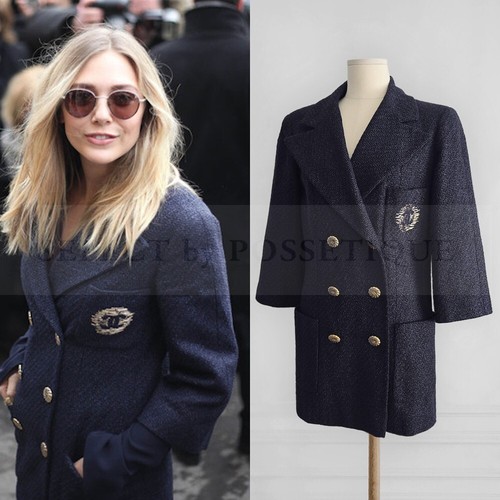 Veste longue chanel - chanel, cc