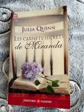 AVENTURES ET PASSIONS N° 835 - JULIA QUINN - LES CARNETS SECRETS DE MIRANDA