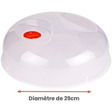 Cloche anti-projections ESSENTIELB pour micro-ondes 29cm