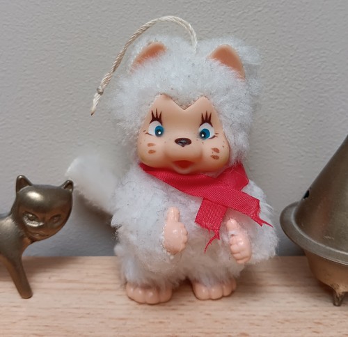 Mini peluche chat nyami - peluche,