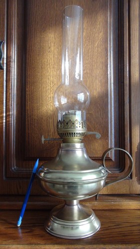 Lampe petrole laiton - petrole,