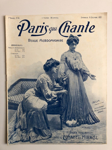 Paris qui chante - , revue