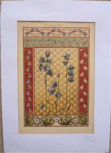 Charmante lithographie - charmante, !