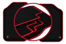 Tapis de sol en Velours noir