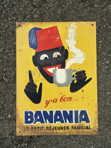 Plaque tôle publicitaire - tôle,