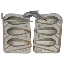 MOULE A PLOMBS PALANGRE PERCE 3 X 140 GRS A8  - MOU010 Alciumpeche