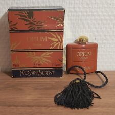 Extrait de Parfum Opium d'Yves Saint Laurent 3,5 ml. Boîte. Plein. Bon état