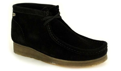 Clarks mocassins wallabee - mocassins, noir