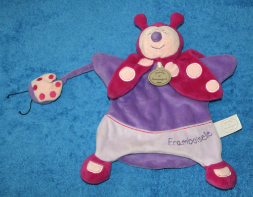 Doudou compagnie coccinelle - et,