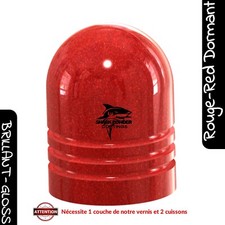 Poudre polyester dormant rouge - polyester,