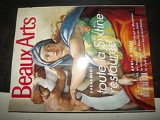 ** Revue Beaux arts n°122 Jan Dibbets / la sixtine révélée / style Gustavien 
