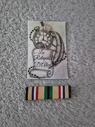 Rappel médaille service - de, du