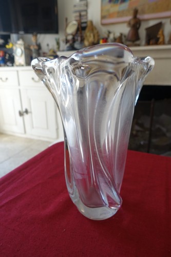 Grand vase cristal vintage - grand,