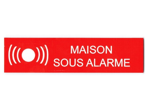 Plaque etiquette boite aux - ou,