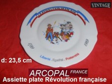 ARCOPAL FRANCE ASSIETTE plate