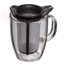 bodum set mug en verre et son