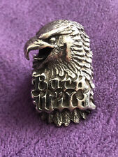 Vintage : rare bague de hells angels - signée G&S 1987 - moto Harley Davidson