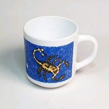 Ancien Mug Tasse Scorpion