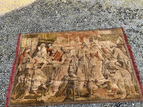 Ancienne grande tapisserie - grande,