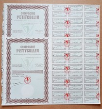 Dépt 75 - Déco Lot de 2 Célèbre Compagnie Petitcollin Baigneurs et Poupées  1962