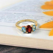 Bague Femme En Argent Plaqué