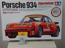 [Collection neuve] Tamiya 1/12 Porsche 934 Jagermeister avec pièces gravées s