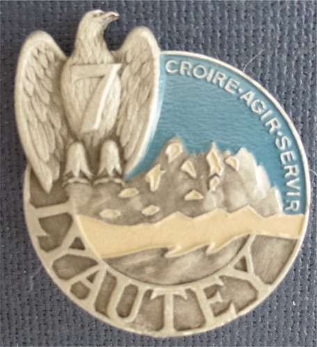 Ww2 metal peint cjf - peint, 12